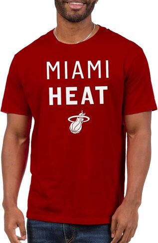 Junk Food NBA - Core Stacked - Officially Licensed Adult Short Sleeve Fan Tee for Men and Women in Saudi Arabia