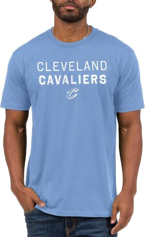 Junk Food NBA - Core Stacked - Officially Licensed Adult Short Sleeve Fan Tee for Men and Women in Saudi Arabia