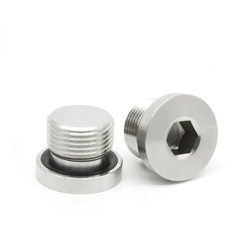 M8 M10 M12 M14 M16 M18 M20 1/8" 1/4" 3/8" 1/2" 3/4" Male 304 Stainless Steel Hex Socket Head End Cap Pipe Fitting(BSP1.5) in Saudi Arabia