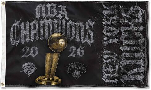 New York Knicks 2026 NBA Champions Banner Flag in Saudi Arabia
