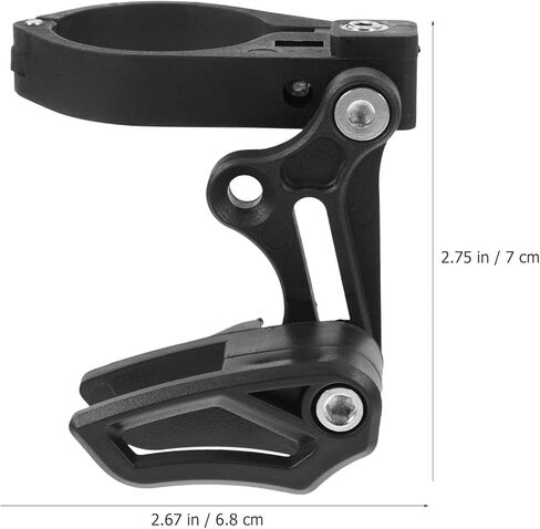 Hemoton Mountain Bike Chain Guide Chain Protector Single Chainring Front Derailleur Black for Off-Road Cycling in Saudi Arabia