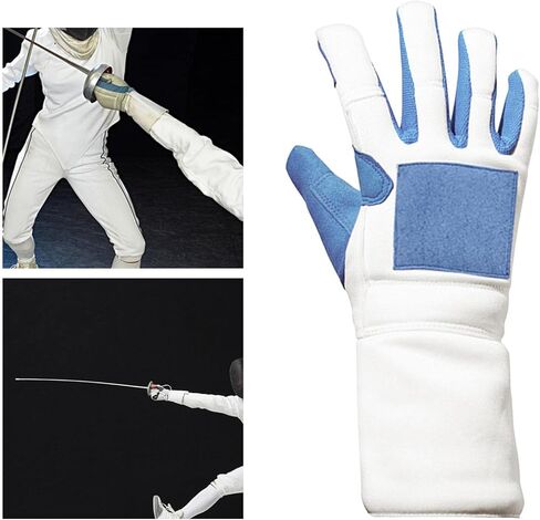 Fencing Glove, Medium Right Hand Training Glove for Fencing Practice and Events, Rubber Construction, 9x24cm (3.5x9.4 inch) in Saudi Arabia