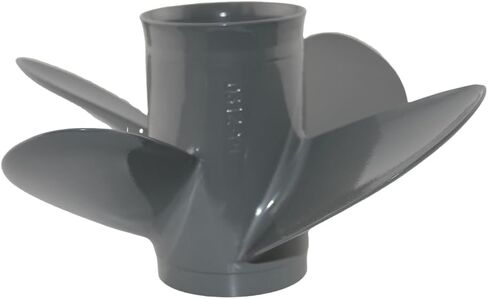 المروحة الخارجية ذات 4 شفرات مناسبة لمحرك هوندا BF35/40/45/50/60HP، 13 سنًا، RH، دعامة قارب من الألومنيوم in Kuwait