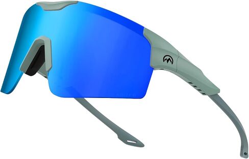 نظارات شمسية رياضية مستقطبة OutdoorMaster Hawk III للرجال والنساء، نظارات شمسية بإطار TR90 للحماية من الأشعة فوق البنفسجية 400 لركوب الدراجات in Kuwait
