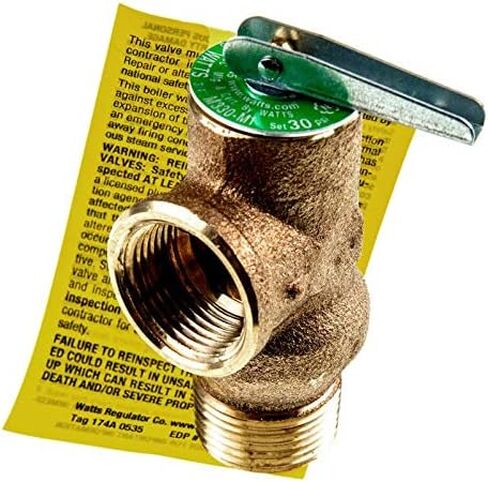 WEIL MCLAIN 383-500-095، 383500095، 3/4 "ذكر × أنثى صمام الإغاثة مجموعة 30 رطل لكل بوصة مربعة in Kuwait