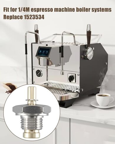 Espresso Machine Boiler Anti Vacuum Siphon Relief Valve 1/4M | Replace 1523534, Coffee Machine Safety Valve in Kuwait