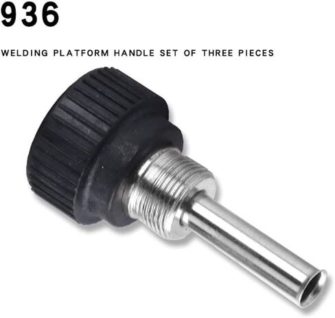 Soldering Station Iron Handle Sleeve Kit Stainless Steel Nut Socket for 936 Work in Kuwait