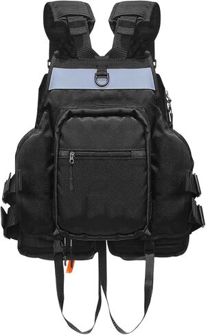 سترة صيد الذبابة متينة قابلة للتنفس وأشرطة حزام قابلة للتعديل لرحلات نهر الصيد in Kuwait