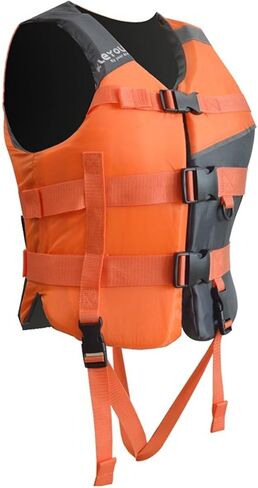 Fly Fishing Vest Lightweight Elastic Fabric Buoyant Support for River Stream Trout Kayak Outdoor Angling Activities in Kuwait