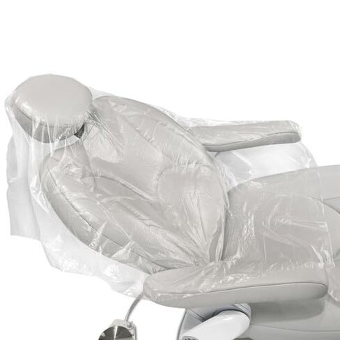 Pinnacle Products SGHC75 Slip-N-Grip Clear Half Chair Covers 33 X 37 75/Pk in Saudi Arabia