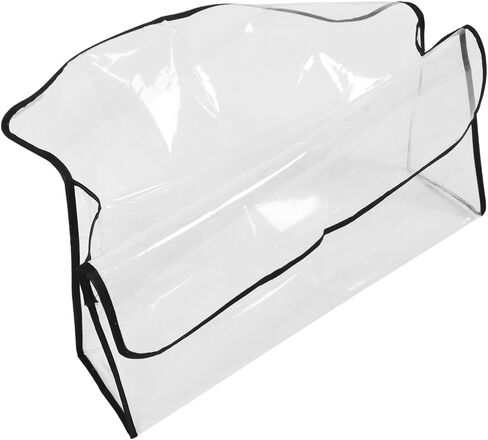 Mobestech Waterproof PVC Salon Chair Backrest Cover Protector for Beauty and Nail Salons, Universal Shampoo Chair Slipcover Preventing Hair, Dust, and Stains in Kuwait