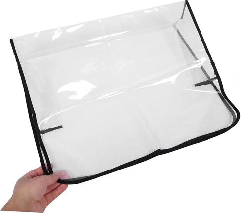 Mobestech Waterproof PVC Salon Chair Backrest Cover Protector for Beauty and Nail Salons, Universal Shampoo Chair Slipcover Preventing Hair, Dust, and Stains in Kuwait