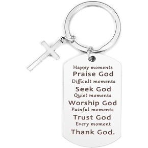 Christian Gifts for Women Christian Keychain Religious Faith Based Gifts Bible Verse Gifts Scripture Spiritual Gifts