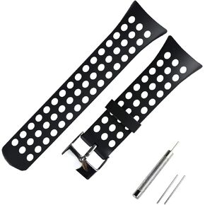 KHZBS M-Series Rubber Strap Replacement for Suunto M1 M2 M4 M5 Watch Wrist Band