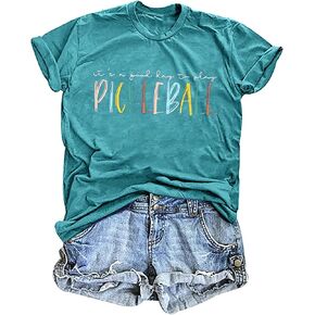 Pickleball Shirts Women It’s a Good Day to Play Pickleball T-Shirt Pickleball Lover Player Gift Short Sleeve Tops