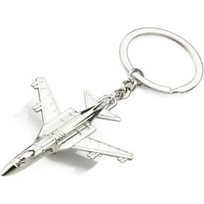 ShiQiao Spl Aircraft Model Keychain Airplane Air Plane Key Chain Ring Keyfob Gifts