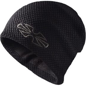 Beanie Hat for Men Women Winter Hats Slouchy Beanie for Guys Fleece Thick Skull Cap Warm Soft Knit Hat Outdoor Skiing Running