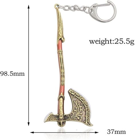 P1PSZ For Blades of Chaos keychain Keychain Set Leviathan Axe Hammer Gifts for Fan in Saudi Arabia