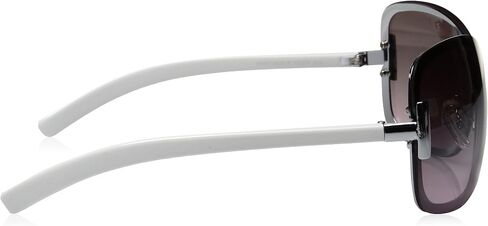 CIRCUS NY BY SAM EDELMAN Women's Cc201 Metal Shield Rectangular Sunglasses with Uv400 Protection-Trendy Gifts for Her, 132mm in Saudi Arabia