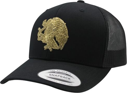 The Pride Mexican Eagle Coat of Arm Hat Men Women Detailed Custom Patch Baseball Hats Mexican Eagle in Saudi Arabia