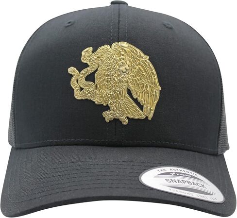 The Pride Mexican Eagle Coat of Arm Hat Men Women Detailed Custom Patch Baseball Hats Mexican Eagle in Saudi Arabia
