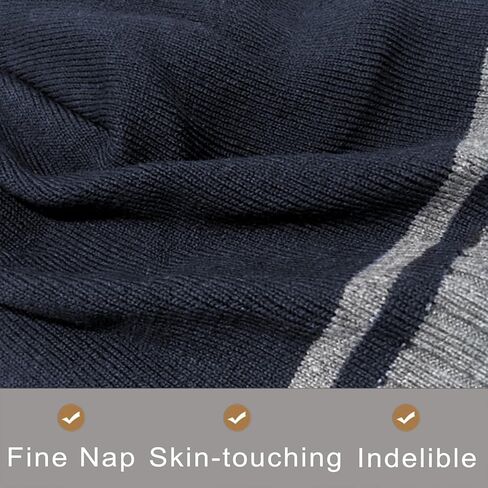 قبعة شتوية للرجال من Muryobao، أساور محبوكة دافئة، قبعة جمجمة للتزلج سادة in Kuwait