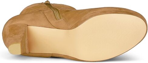 Allegra K Women's Round Toe Ankle Mid Heel Boots in Saudi Arabia