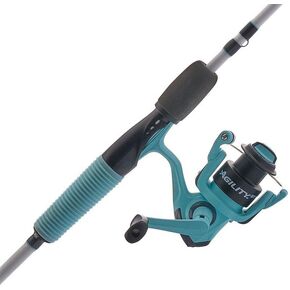 Shakespeare Agility Gel-Tech Spinning Reel and Fishing Rod Combo