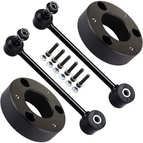 SCITOO 4-PC SET Suspension Kit For Chevrolet Avalanche For Chevrolet Suburban 1500 For Chevrolet Tahoe For GMC Yukon For GMC Yukon XL 1500 Rear Sway Bar End Link, 2.5 Inch Front Leveling Lift Kit