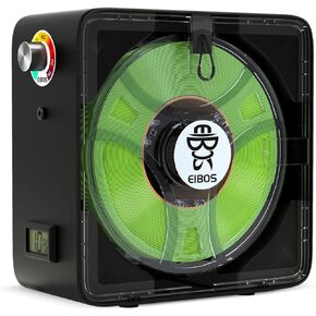 【EIBOS Official】3D Printer Filament Dryer Easdry Box with Fan, 45W PTC Heating, Adjustable Temperature, Humidity Control & Spool Holder, Compatible with Nylon, PLA, ABS, TPU 1.75mm 2.85mm 3.00mm