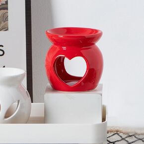 Carakey Votive TeaLight Candle Holders Tea Light Candle Stands for Home Decor Tabletop Centerpiece Decorative Gifts for Mother mom, Red Heart in Saudi Arabia
