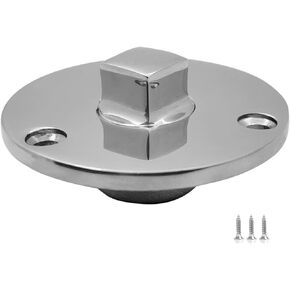 Marine Grade Stainless Steel 316 Boat Garboard Drain Plug Marine Stainless Steel W/Screws