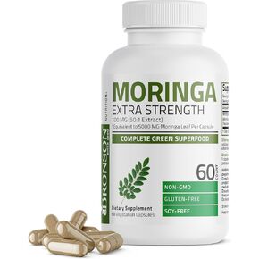 Bronson Morgina Extra Strength Complete Green Superfood, Non-GMO, 60 Vegetarian Capsules …