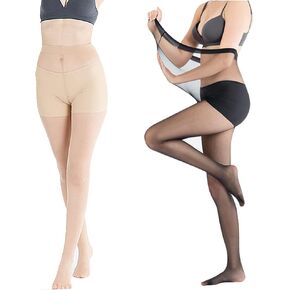 Rubymont women super stretch pantyhose high stockings opaque tights one size fits all