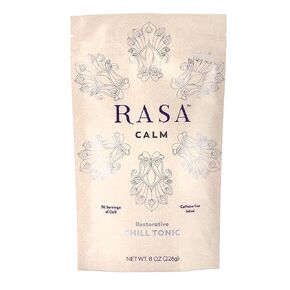 RASA Calm – Adaptogenic Mushroom Coffee Alternative | Vegan, Keto, Ayurveda Wellness Tonic with Shatavari Root + He Shou Wu (8 oz. / 30 Servings)