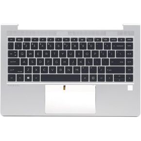 مسند راحة اليد الجديد لجهاز HP ProBook 440 G8 445 G8 445R G8 حافظة علوية مع لوحة مفاتيح بإضاءة خلفية M23769-001 M23770-001 in Kuwait