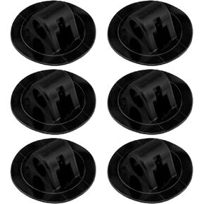 75mm Delicate and Durable Plastic Boat Motor Fixing Bracket Buckle Seat Outboard Plastic Engine Bracket for Kayak Boat Fishing Canoe Inflatable Boat -6PCS
