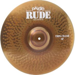 Paiste Rude Cymbal Thin Crash 16-inch