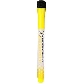Yellow Magnetic Whiteboard Pen Writing Drawing Erasable Board Marker Office Supplies Erasable Whiteboard Pen Dry Erase and Wet Erase Markers