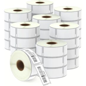 BETCKEY - Compatible DYMO 30336 (1" x 2-1/8") Rerurn Address Labels - Compatible with DYMO Labelwriter 450, 4XL & Zebra Desktop Printers [28 Rolls/14000 Labels]