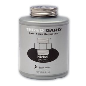 Gasoila NG08 Thred Gard Nickel Based Anti-Seize and Lubricating Compound, 1/2 lbs Brush