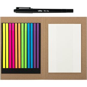 Mr. Pen- Bible Highlighter Tape and Note Set - 331pc Transparent Sticky Index Tabs with Book Highlighter Strips