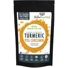 Pure Organic Curcumin Supplement - High Potency 1500mg Turmeric Extract with Black Pepper - Joint Support, Immune Booster, and Natural Wellness 60g