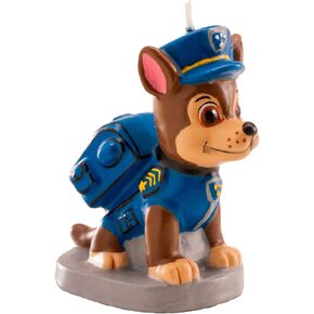 Dekora - 346170 Paw Patrol 3D Candle Figurine Wax Blue 9 x 5 x 15 cm