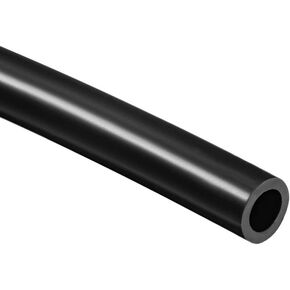 uxcell Silicone Tubing 5/16"(8mm) ID x 1/2"(12mm) OD 6.6ft(2m) Silicone Rubber Tube Air Hose Pipe for Pump Transfer Black