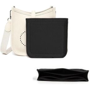 SMART DK Purse Insert Organizer for Evelyne 29 Bags,Premium Purse Felt Insert (Gray, For Evelyne 29)