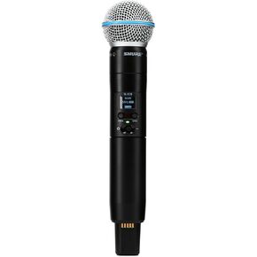 Shure SLXD2/B58 Wireless Handheld Microphone Transmitter with BETA 58A Capsule (Receiver Sold Separately)