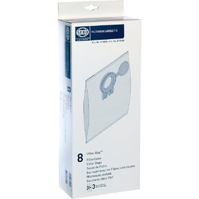 SEBO 8120AM Ultra Filter Bag Box for D Series Vacuum, 8-Pack