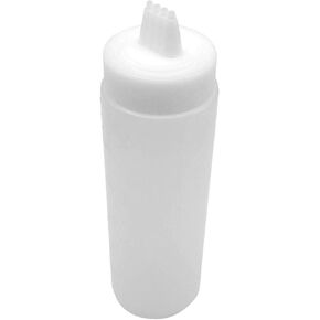 4 Hole Sauce Squeeze Condiment Bottles Dispenser (16.9oz - 500ml)