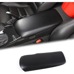 LLKUANG Car Center Console Armrest Protector Cover Compatible with Chevrolet Corvette C6 2005-2013,Center Console Seat Armrest Box Cover Anti-Scratch Interior Accessories